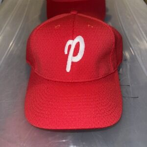 Philadelphia Phillies Hat Cap Mesh Red Strap Back MLB Augusta Sportswear NWOT